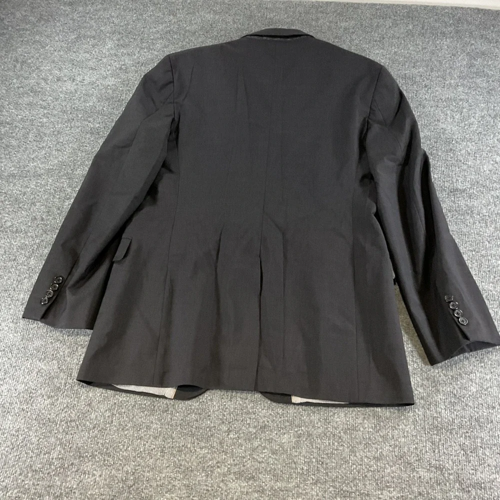 Brooks Brothers Explorer Madison Fit Blazer Sport Coat 42L Charcoal Gray
